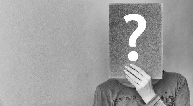 Lent is for asking good questions